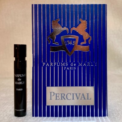 Parfums De Marly Percival Eau de Parfum Sample Spray .04oz, 1.2ml New in Card