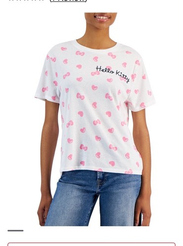 NWT Women’s Hello Kitty Pink Bow’s Tee
