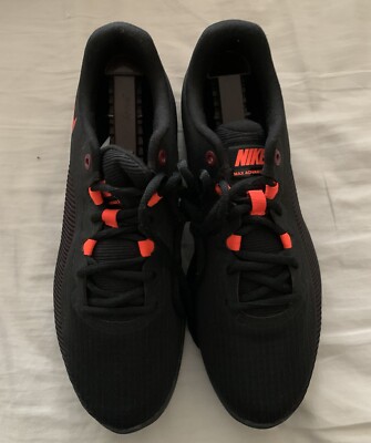 Nike Air Max Advantage 2 Black Crimson 2018 size 9 man 11- women