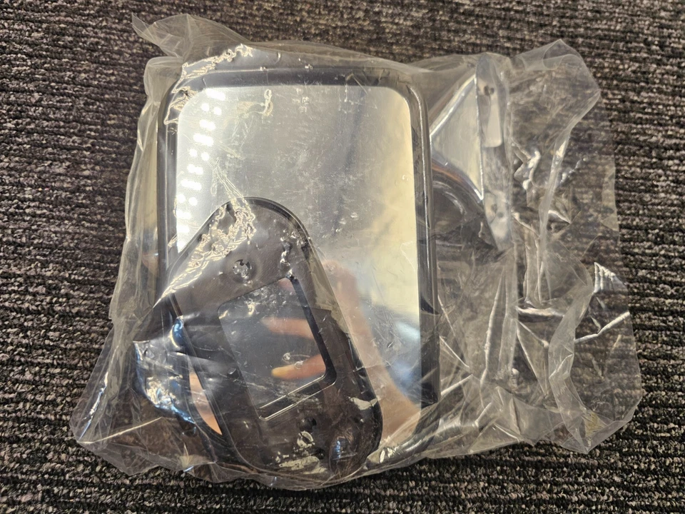 CIPA 17195 风格镀铬手动折叠镜 LH 适用于 89-95 丰田皮卡 — 第 2/4 张图片