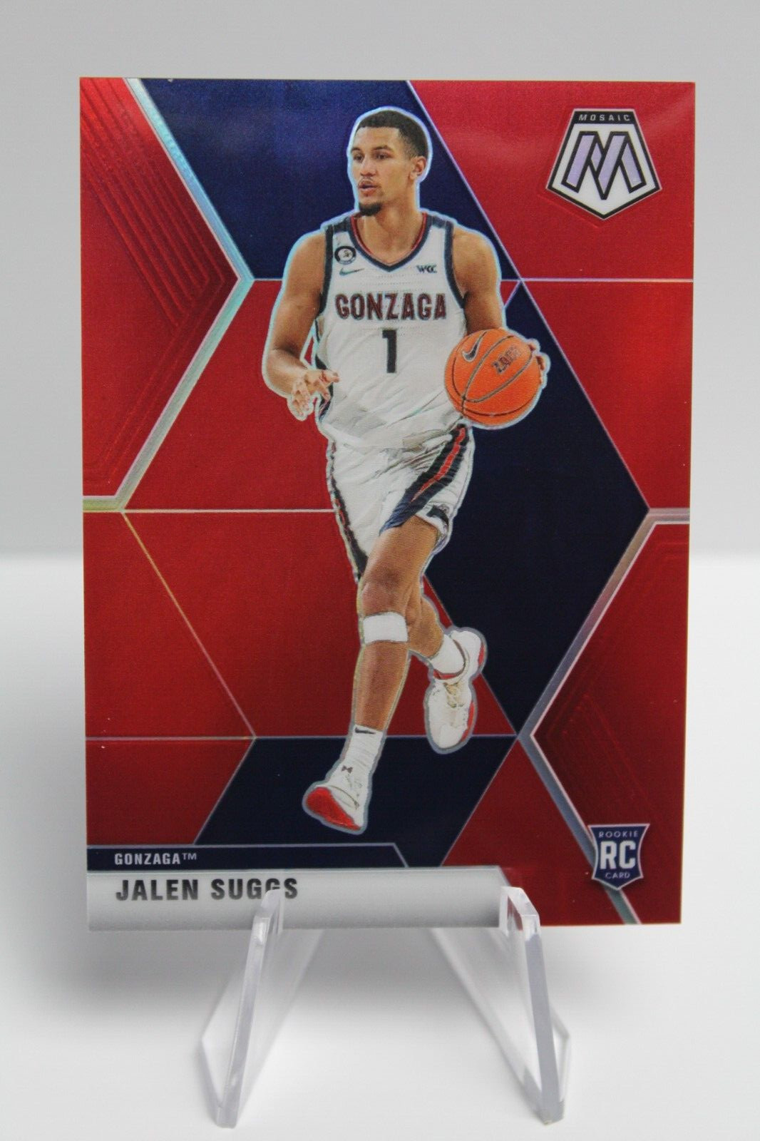 Jalen Suggs 2021-22 Chronicles Draft Picks #253  Rookie RC Mosaic Red /149