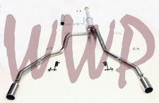 Dual Rear Stainless CatBack Exhaust Muffler 15-20 Ford F150 2.7L/3.5L Ecoboost