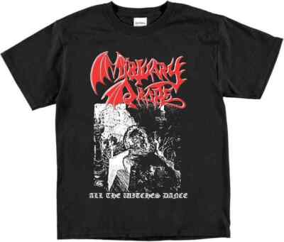 Mortuary Drape All the Witches Dance T Shirt Vintage Black