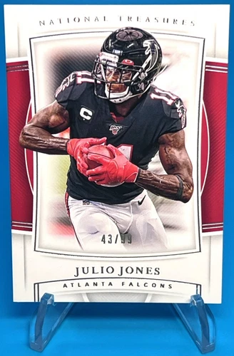 2019 Panini SP National Treasures - #22 Julio Jones #d /99 Falcons Nm-Mt