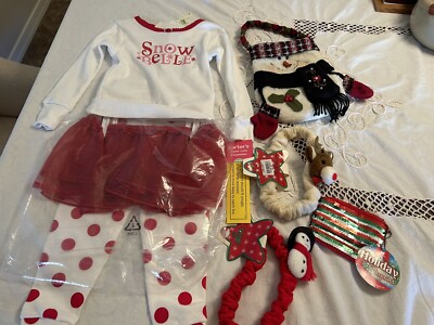   CARTER S SNOW BELLE 3 PIECE TUTU PAJAMA  NWT 18 MONTHS 4 ACCESSORIES