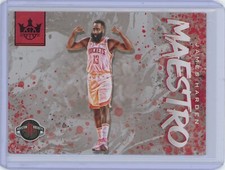 2019-20 Panini Court Kings Basketball James Harden Maestro Ruby #8 113/149