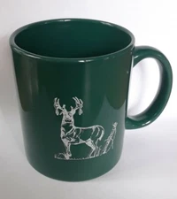 M Ware Whitetails Unlimited Mug Green 