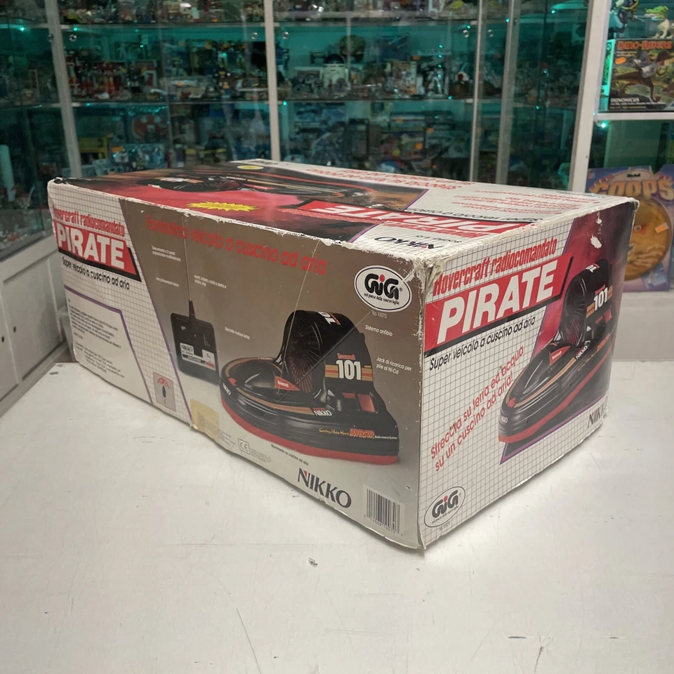 GIG NIKKO Hovercraft Radiocomandato PIRATE Come NUOVA!! - Immagine 3 di 4