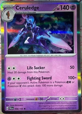 Ceruledge Holo Rare - 098/193 - Paldea Evolved Pokemon 2023