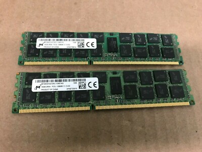 ram for dell r420 r520 r620 r720 r820 r920 server... 2x16GB DELL POWEREDGE PC3-12800 R320 R420 R520 R610 R620 R710 R820 ...
