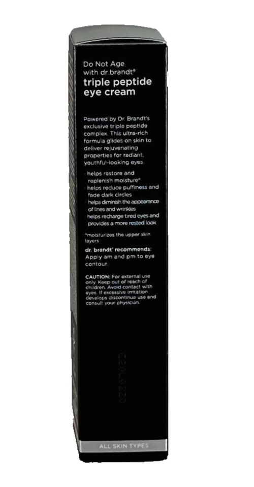 Dr. Brandt Do Not Age DNA Triple Peptide Eye Cream .5oz / 15 g - Image 4 of 4