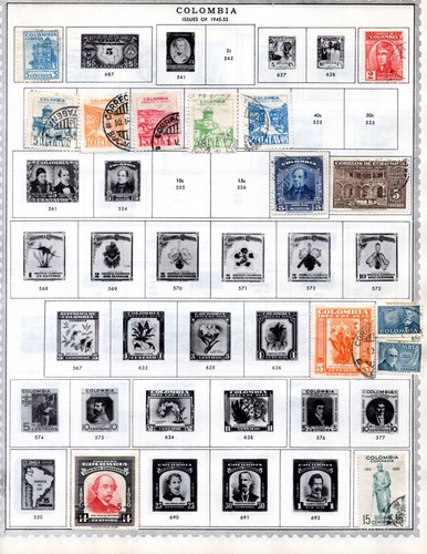 SOUTH AMERICA 1860s–1960s LARGE COLLECTION OF 1100+ STAMPS MOSTLY USED SOME MINT - Picture 19 of 24