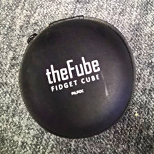 Antsy Labs theFube 12-Sided Fidget Cube Black w/ Zipper Carry Case