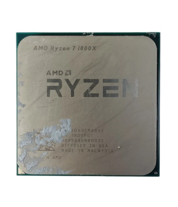 Computer AMD Ryzen 7 1800X Processor Model 8 Single Core