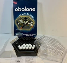 ABALONE TRAVEL VERSION On-The-Go Strategy Board & Marble Game - University Games