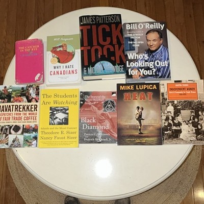 J. D. Salinger, Will Ferguson & More | Mixed Fiction & Nonfiction Book Lot