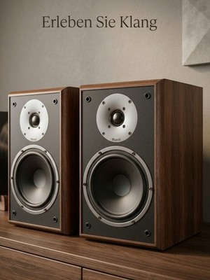  1 Paar Magnat Monitor Supreme 202 Regallautsprecher | Mokka | Top Zustand