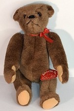 Vintage 1980's Charm Co Brown Teddy Bear Plush 9" 141S Stuffed Animal NWT