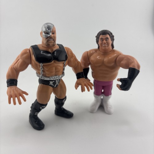 Vintage 1991 WWF Hasbro The Warlord & Brutus Beefc...