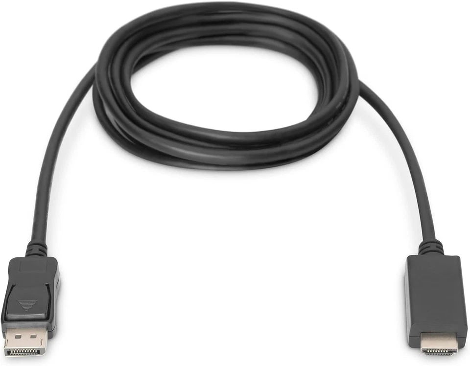 DIGITUS Cavadore Foam Corner Sofa Mocha black Black 2 meters DisplayPort to HDMI - Immagine 3 di 3