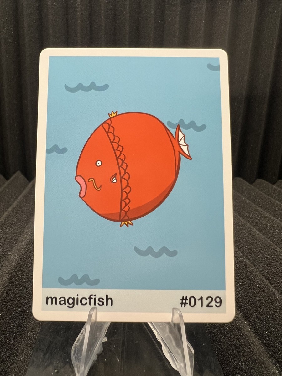Magicfish (Magikarp) #129 - Gen 1 Pookiemoot Fan Art - Pokemon | eBay