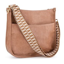 Vegan Leather Crossbody Fashion Shoulder Bag Purse with Adjustable A17-pink
