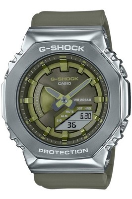 G-Shock GM-S2100-3AJF Men's Watch Stainless Steel Green 20ATM Waterproof, Styli