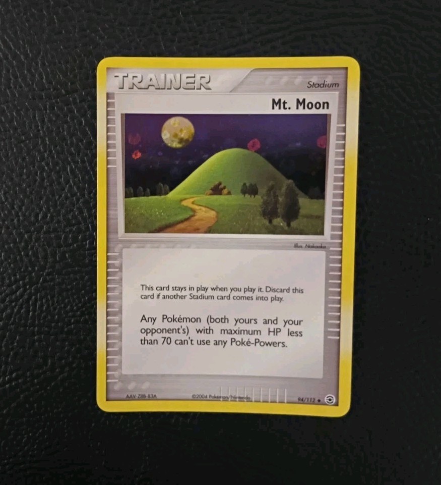 Mt. Moon 94/112 NM FireRed & LeafGreen Reverse Holo Pokemon Card