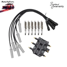 For Town & Country Grand Caravan 3.3L 3.8L 6* Spark Plugs + Wire Set & Coil Pack
