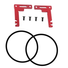 Red Short Battery Holder Set For Tamiya TT02 TT02B 1/10 RC Car Accessories