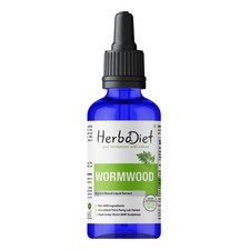 Wormwood Extract Liquid 50 ml Organic Dried Herb Tincture Supplement Artemisia