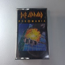 Def Leppard Pyromania Cassette Tape 1983 Mercury Records