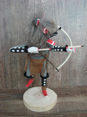 Indianer Navajo Wolf Kachina Tänzerin von LMS