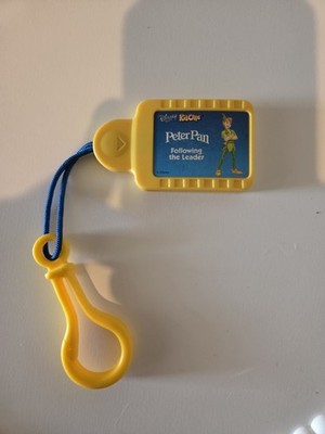 FOLLOW THE LEADER YELLOW CARTRIDGE FOR DISNEY PETER PAN KID CLIPS PLAYER READ