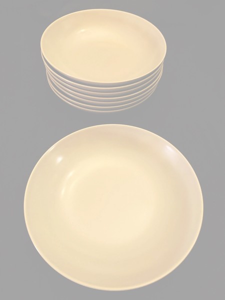 Ikea Dinera Plato Sopa Beige Mate-NUEVO-Vintage