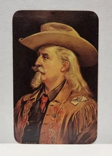 Buffalo Bill, William F. Cody, Famous Frontier Scout, Vintage Postcard Unposted