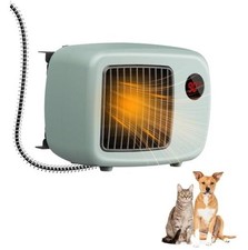 Dog House Heater for Outdoor  Indoor Use - 600W/300W Safe  Efficient grey