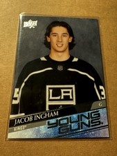 2020-21 Upper Deck Extended Young Guns Jacob Ingham  #706