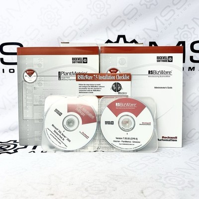 Rockwell 9358-PLTM2100ENE RSBizWare 7.5 CPR6 PlantMetrics Software