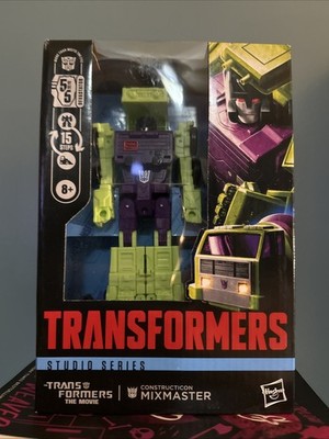 Transformers Studio Series 86 Constructicon Mixmaster Voyager Class In Hand