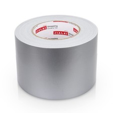 JIALAI HOME 4 Inch Silver Duct Tape, Industrial 4 Inches x 55 Yards,
