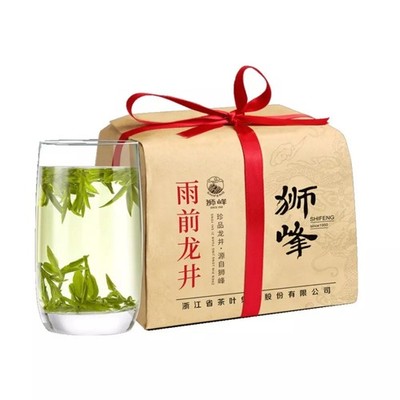 Shi Feng Lion Peak Brand Spring Harvest Long Jing Dragon Well Green Tea 1000g