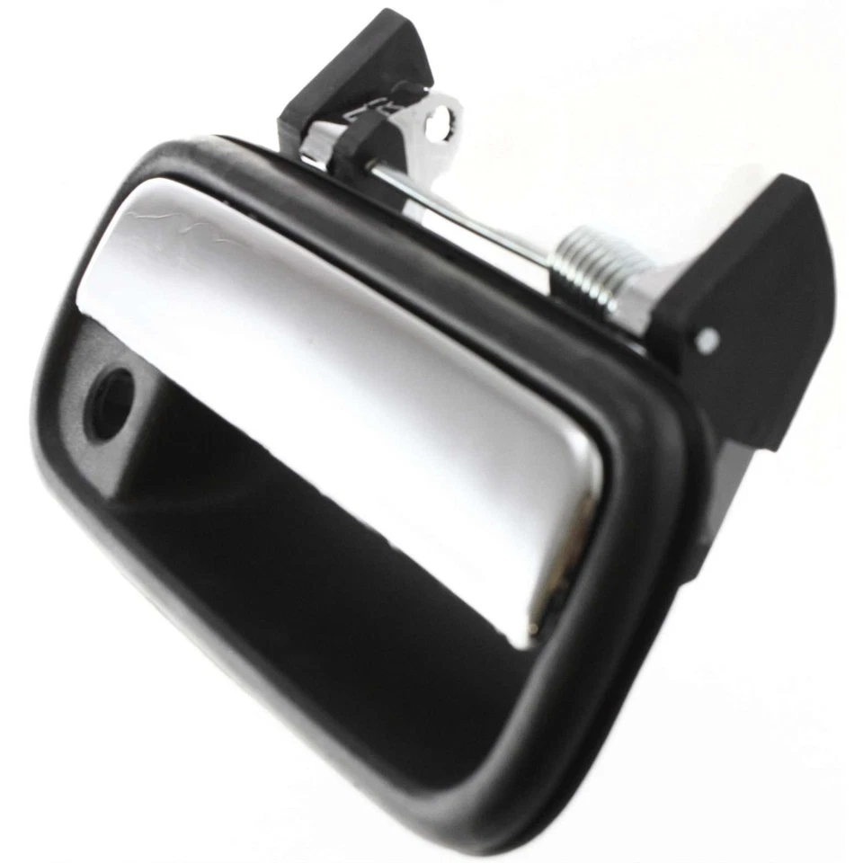 Exterior Door Handle For 1989-1995 Toyota Pickup Front Extended Cab Black Chrome - Image 4 of 4