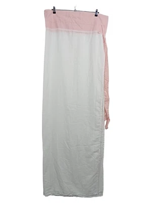 Modern Living Rideau Blanc et Rose Coton Style Moderne - Photo 1/2