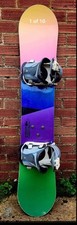 Bataleon Distortia 147 Snowboard + Flow Bindings 4-7 UK Rear Entry Quick Release