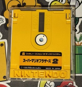 Super Mario Bros. 1 & 2 Famicom Disk System CIB Japan Import US Seller TESTED