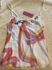 Verdissima Camisole Vest Top Artistic Scrappy Small