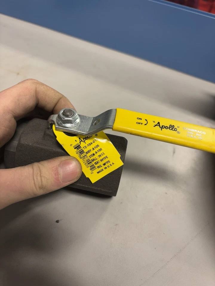 NUEVA VÁLVULA DE BOLA APOLLO 72-104-01A TAMAÑO 3/4" Foto 4 de 4