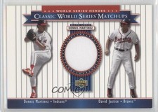 2002 World Series Heroes Classic Match-Ups David Justice Dennis Martinez 0v1