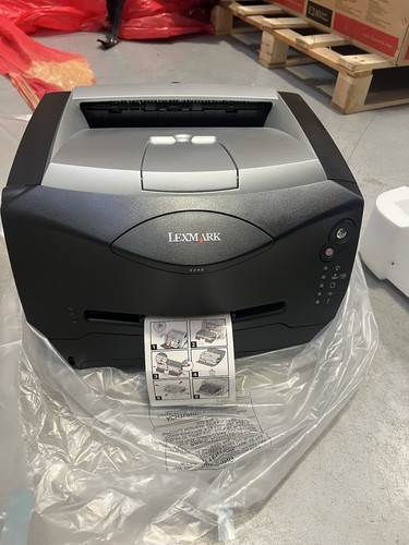 Lexmark E240 Mono Laser Printer A4 USB Network Parallel - Imagen 1 de 5